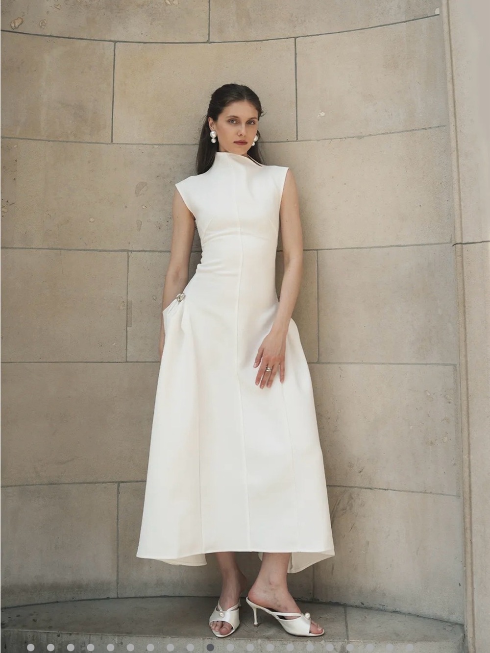 NWT Bella Barnett Paca Choker Sleeveless Maxi Dress- size XL